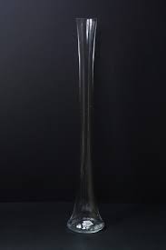 24" Skinny Glass Tower Vase | BNB Wholesale Inc.