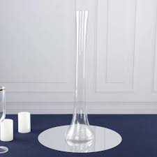 Glass Eiffel Tower Vases Clear 20" | eFavormart