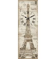 Eiffel Tower Wall Clock | Desertcart Bahamas
