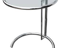 Habitat Eileen Gray E1027 Design Glass & Chrome Adjustable ...