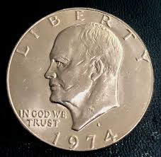 1974 D Eisenhower $1 One Dollar US Coin | eBay