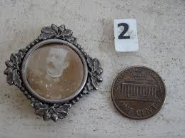 Art Deco Antique French Silver ( MARKED ) Photo Holder ...