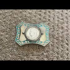 Accessories | Eisenhower 1971 Silver Dollar Belt Buckle ...