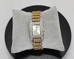 VTG Elizabeth Taylor White Diamonds Quartz Wrist Watch - Etsy