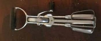 EKCO Vintage BLACK Manual Hand Egg Mixer Beater Stainless Steel | eBay