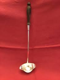 Antique International Silver Co. Silver Soldered Broth Ladle! | eBay