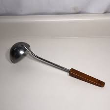 Vintage Stainless Androck Ladle Butterscotch Caramel Bakelite Handle | eBay