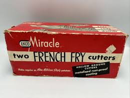 Vintage Ekco MIRACLE FRENCH FRY POTATO CUTTER T-5 | eBay