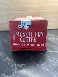 Vintage Ekco Miracle French Fry Cutter Handle Stainless ...