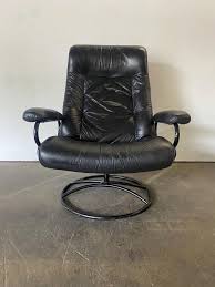 Ekornes Stressless Lounge Chair and Ottoman - Etsy Canada