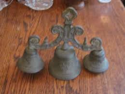 1 Antique Set of Bronze Mexican or Spanish Mission Triple ...
