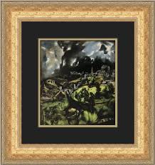 El Greco View of Toledo Custom Framed Print | eBay