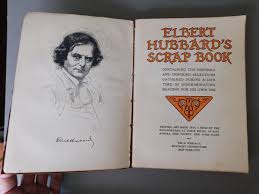 Elbert Hubbard's Scrap Book - 1923 Leather Bound - Roycroft ...
