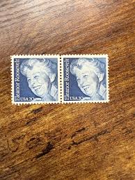 Eleanor Roosevelt 1984 Vintage US Postage Stamps 20 Cent ...