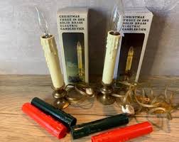 Electric Candlesticks, Solid Brass Electric Candlesticks Set 0f ...