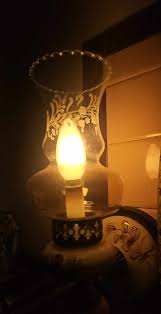 Thrift Store Christmas Gift Exchange: Hurricane Lamp Find in Lexington, KY