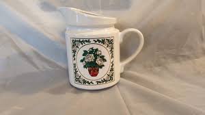 Wang's International INC Small Pitcher With Christmas Rose ...