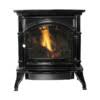 Ashley VF Cast Painted Flat Black Gas Stove – Propane AGC500VFLP – CT Power Tools