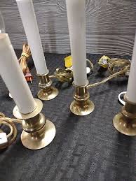 Lot Of 5 Christmas Electric Candle Lights With Switches And ...