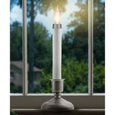 IMC Cape Cod Electric Candle, Steady Lighting- Pewter Finish ...