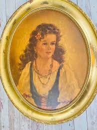 Vintage Large ELENA and CHIKO Pictures by Anne Allaben ...