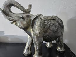 Vintage Elephant Figurine 17” x 15” | eBay