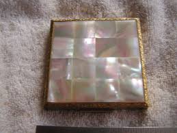 Vintage American Beauty Compact Mother of Pearl | eBay