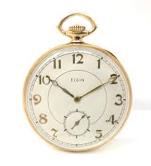 Elgin Pocket Watch 14K Yellow Gold - Pre-Owned – CJ Charles Jewelers