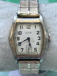 Vintage Elgin 17 Jewels 10k Gold Filled Men's Wind Watch | eBay