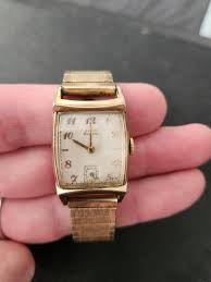 Vintage Elgin De Luxe 10k Gold Filled Mechanical Mens ...