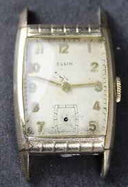 1942 Elgin 557 15j 15/0s Art Deco Watch - Vintage - Parts ...