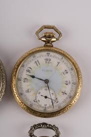 Lot - FOUR ELGIN POCKET WATCHES