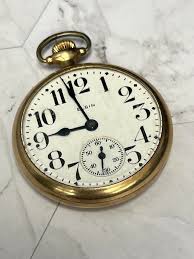 Vintage Elgin Jewels Pocket Watch 10k Watch Case Co. | eBay