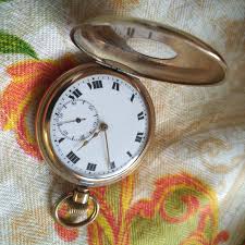 Antique Gold Filled 7 Jewel Half Hunter Stem Wound Pocket Watch, Illinois Watch Case Co. Elgin USA, Circa 1919 - Etsy