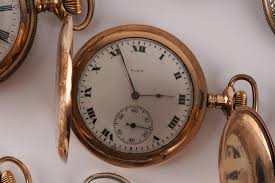 Lot - EIGHT ELGIN POCKET WATCHES