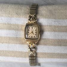 Broken Vintage Lady Elgin Watch 14K Gold Filled Runs Fast Needs Repair Service MCM 50s Era Costume Cocktail Timepiece - Etsy