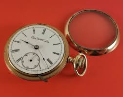 Antique Elgin G.M.Wheeler Pocket Watch Gold Fill 18 Size 15 ...