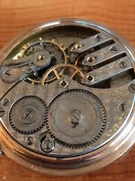 Antique 16s Burlington Pocket Watch 19j --Three finger ...