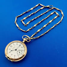 Vintage 1909 Waltham 15j Grade 165 Pocket Watch Gold Filled ...