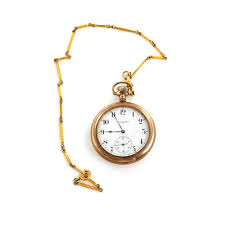 Lot - Maier & Berkele, Atlanta Open-Face Pocket Watch on Chain