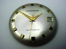 Sportsman Vintage Automatic Watch Dial Pearl 30.8mm Date ...