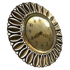 Midcentury Sunburst Clock - 25 For Sale on 1stDibs | mid century starburst clock 27, sunburst clock gold, sunburst clock vintage