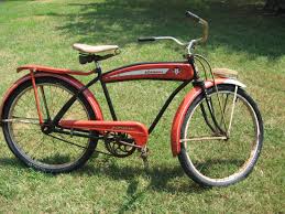 JC HIGGINS 1950 MENS TANK BIKE. | eBay