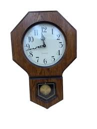 Howard Miller Wall Clock Octagon Wood 612-709 Westminster ...