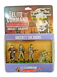 Elite Command Diecast Soldiers Field Marshal Erwin Rommel ...