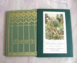 An Island Garden by Celia Thaxter Pictures & Illustrations by Childe Massam Intro by Tasha Tudor 2002 1st Ed Published by Houghton Mifflin - Etsy