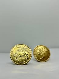 Gold Plated Coin, India - British Empire 1 Mohur Queen ...