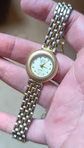 Vintage Elizabeth Taylor Gold Tone Watch Choker: Upcycled ...