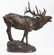 Tim Shinabarger, "black Timber Bugler" Bronze