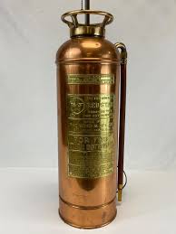 Sold at Auction: Copper "Red Star" St. Louis, Mo Fire Extinguisher, General Mfg. Co., 38 x 9 in. (96.5 x 22.9 cm.)